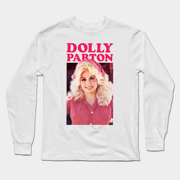 Dolly parton Long Sleeve T-Shirt by adam.mich